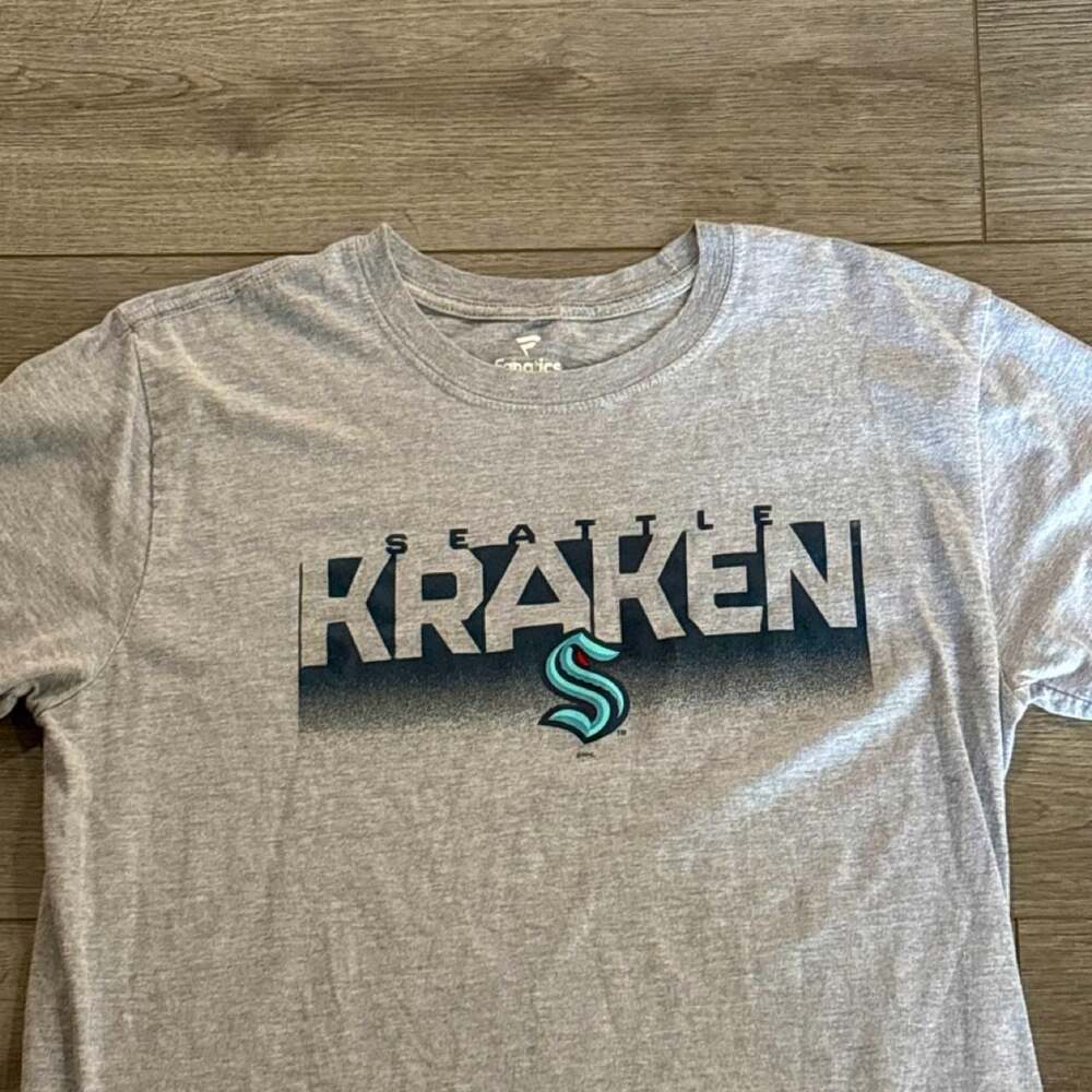 Fanatics Seattle Kraken NHL Hockey Graphic T-Shirt